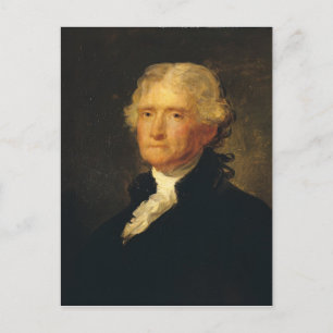 Porträtt i Thomas Jefferson Vykort