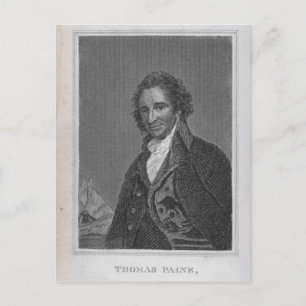 Porträtt i Thomas Paine från Volym I Vykort