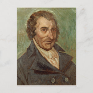 Porträtt i Thomas Paine Vykort