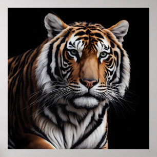 Porträtt i tigern poster