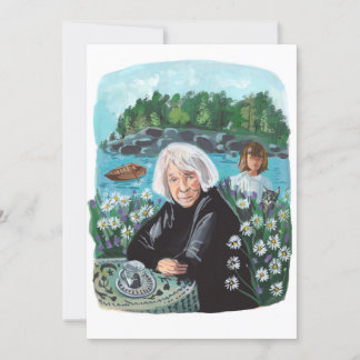 Porträtt i Tove Jansson Inbjudningar