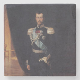 Porträtt i Tsar Nicholas II (av Albert Edelfilt) Stenunderlägg