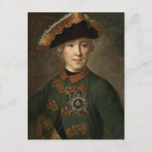 Porträtt i Tsar Peter III Vykort
