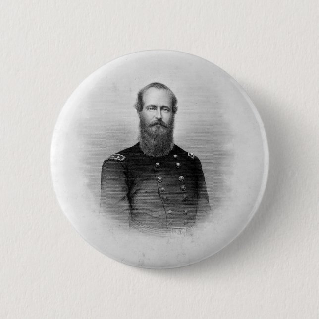 Porträtt i Ulysses S. Grant-knapp Knapp (Framsida)