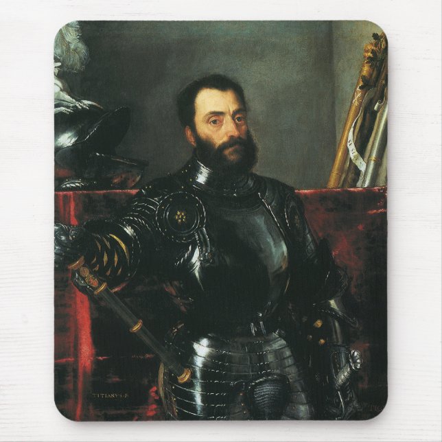 Porträtt i Urbinos herke av Titian Musmatta (Framsidan)