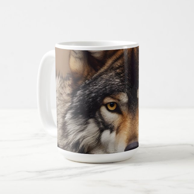 PORTRÄTT i VARGEN Kaffemugg (Framsida vänster)