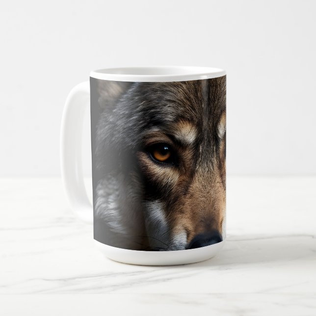 PORTRÄTT i VARGEN Kaffemugg (Framsida vänster)