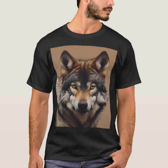 PORTRÄTT i VARGEN T Shirt (Framsida)