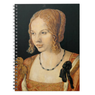 Porträtt i Venetian Woman - Albrecht Dürer Anteckningsbok