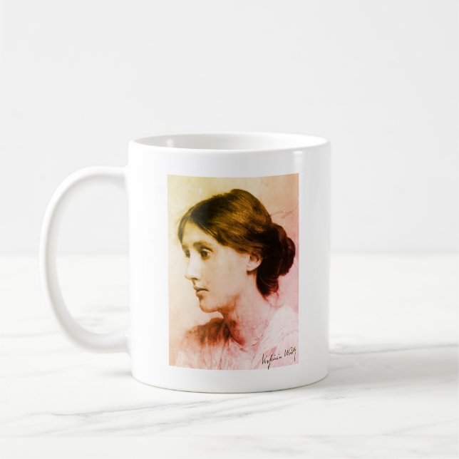 Porträtt i Virginia Woolf (1902) Kaffemugg (Vänster)