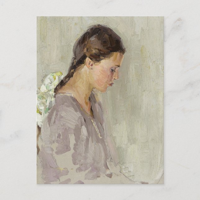 Porträtt i Vivian | William Herbert Dunton Vykort (Framsida)