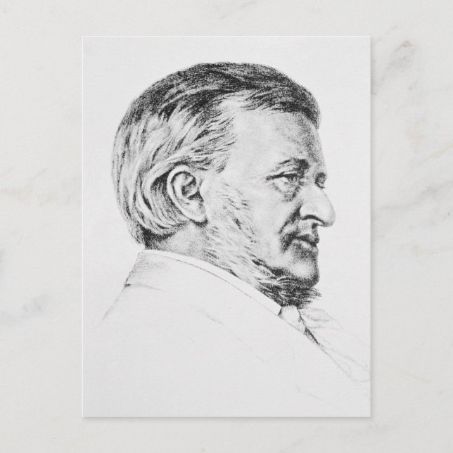 Porträtt i Wagner, 1800-talet Vykort (Framsida)