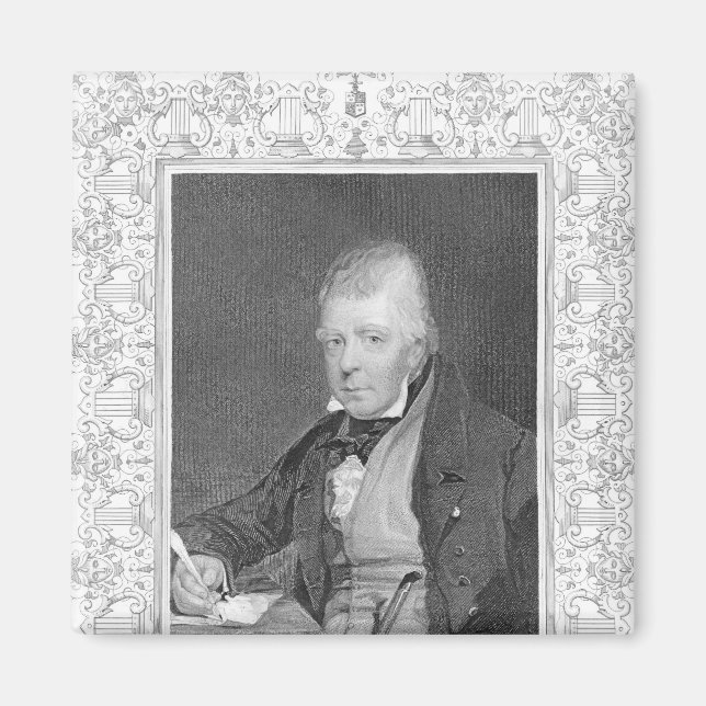 Porträtt i Walter Scott Magnet (Framsidan)