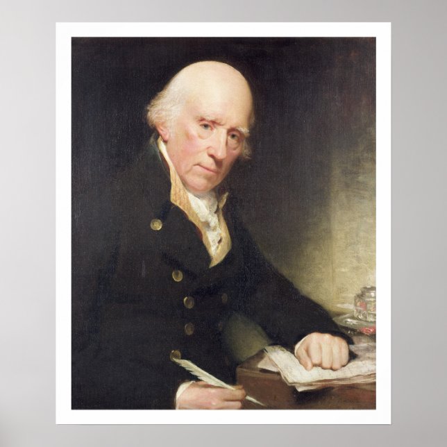 Porträtt i Warren Hastings (1732-1818) vid hans De Poster (Framsidan)
