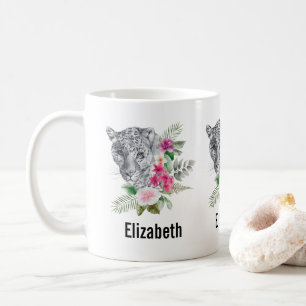 Porträtt i Watercolor Kaffemugg