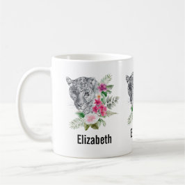 Porträtt i Watercolor Kaffemugg