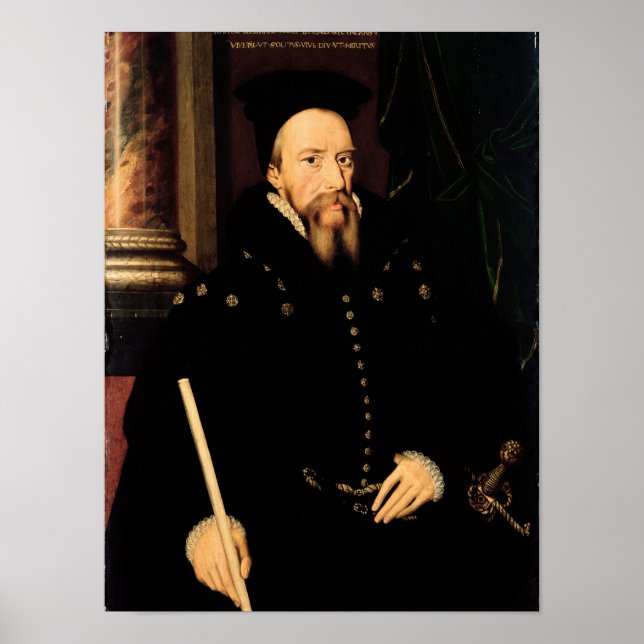Porträtt i William Cecil Poster (Framsidan)