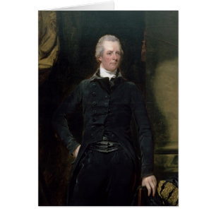 Porträtt i William Pitt the Younger Hälsningskort