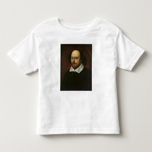 Porträtt i William Shakespeare c.1610 Tee Shirt (Framsida)