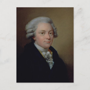 Porträtt i Wolfgang Amadeus Mozart Vykort