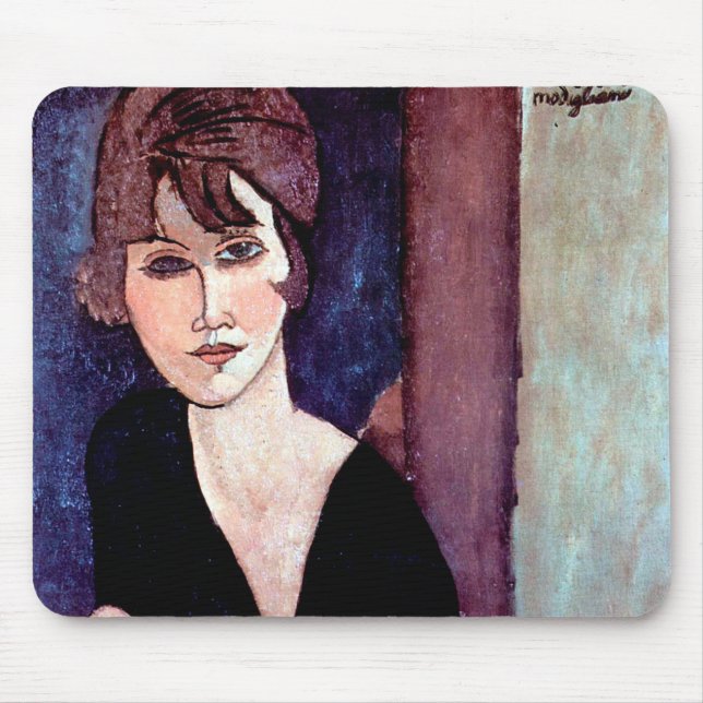 Porträtt i Woman, Modigliani Musmatta (Framsidan)