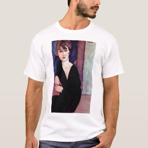 Porträtt i Woman, Modigliani T Shirt