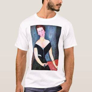 Porträtt i Woman, Modigliani T Shirt