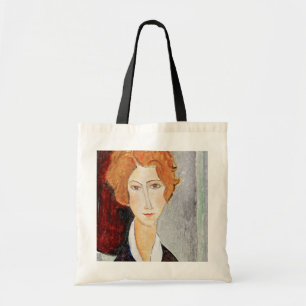 Porträtt i Woman, Modigliani Tygkasse