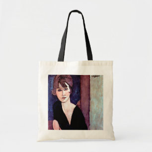 Porträtt i Woman, Modigliani Tygkasse
