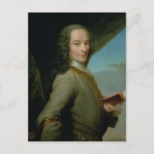 Porträtt i Young Voltaire Vykort