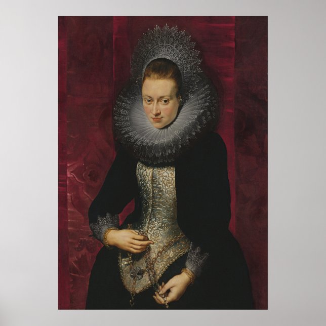 Porträtt i Young Woman Poster (Framsidan)