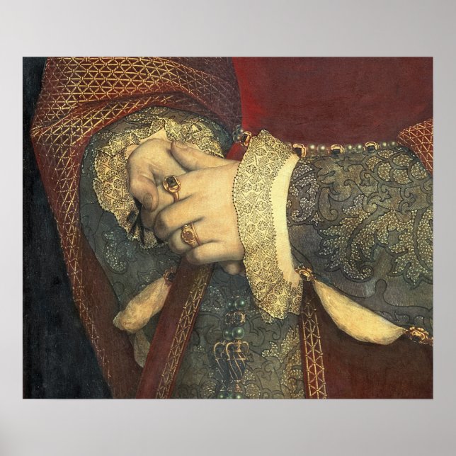 Porträtt, Jane Seymour, 1536 Poster (Framsidan)