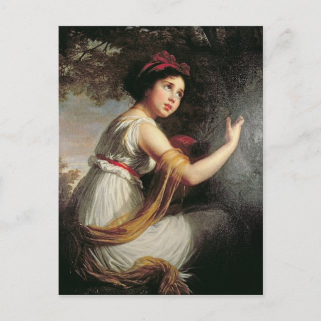 Porträtt, Julie Le Brun, 1797 Vykort (Framsida)