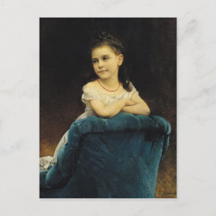 Porträtt, Mademoiselle Franchetti, 1877 Vykort