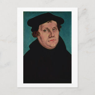 Porträtt, Martin Luther, 1529 Vykort