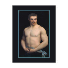 Porträtt Maurice Deriaz av Courtois