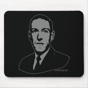 Porträtt Mousepad för HP Lovecraft Musmatta