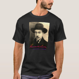 Porträtt och Namnteckning av Fernando Pessoa T Shirt