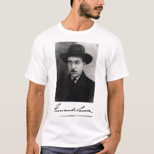 Porträtt och Namnteckning av Fernando Pessoa T Shirt