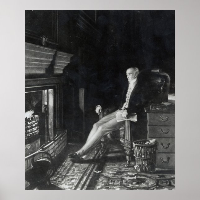 Porträtt of Earl Grått Poster (Framsidan)