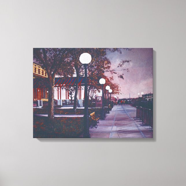 Porträtt of Freedom, Ellis Island, USA Canvastryck (Framsida)