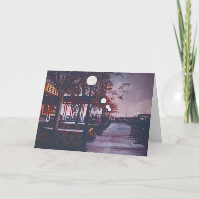 Porträtt of Freedom, Ellis Island, USA Hälsning Ca Kort (Framsida)