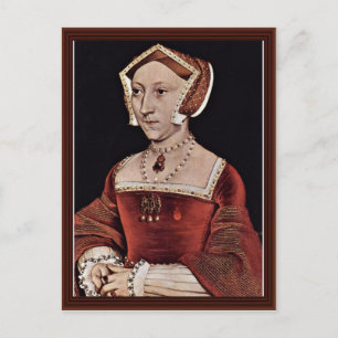 Porträtt of Jane Seymour, Englands drottning Vykort