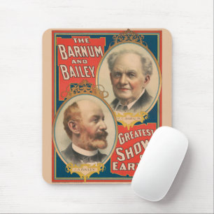 Porträtt of P.T. Barnum and J.A. Bailey Musmatta