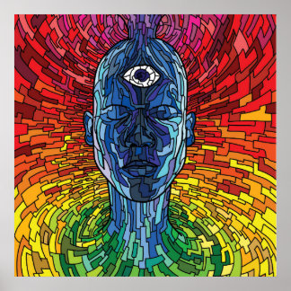 Porträtt of Self Poster