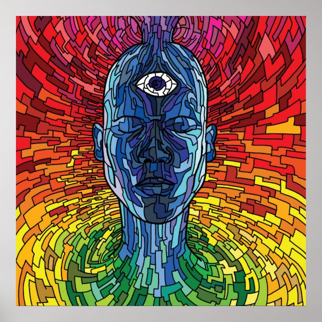 Porträtt of Self Poster (Framsidan)