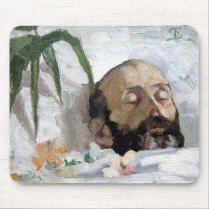 Porträtt om en död man (dödlighet och död) (Art. Musmatta