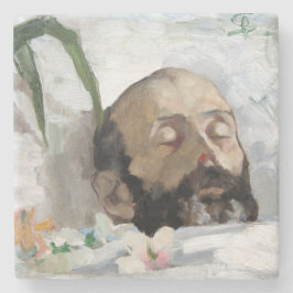 Porträtt om en död man (dödlighet och död) (Art. Stenunderlägg