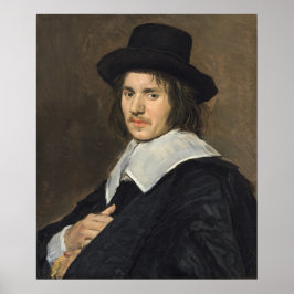 Porträtt om en man - Frans Hals Fine Art Poster