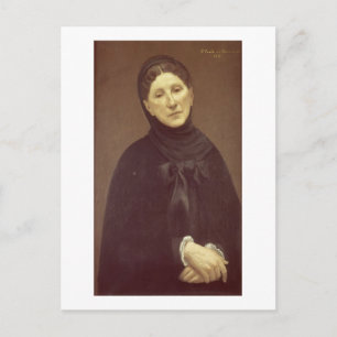 Porträtt om konstnärens fru, Madame de Chavannes Vykort